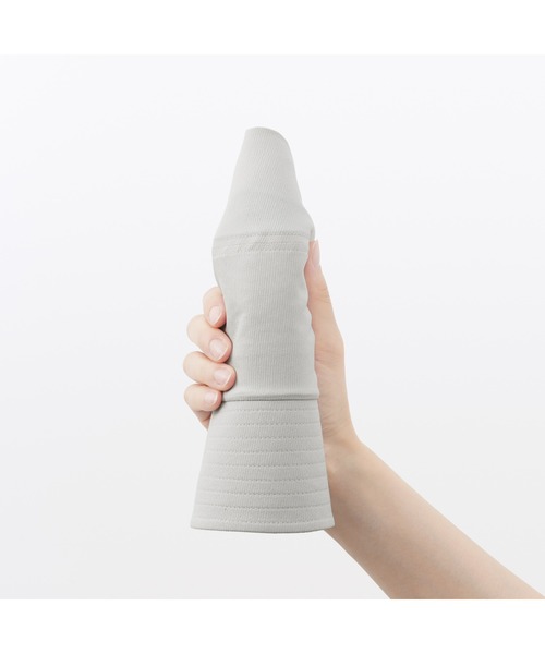 無印良品(ムジルシリョウヒン)の「UVカット風を通す ちいさくまとまる バケットハット(ハット・レディース・ダークグレー/サンドベージュ/ブラック・56.5-59cm)」の5枚目の写真