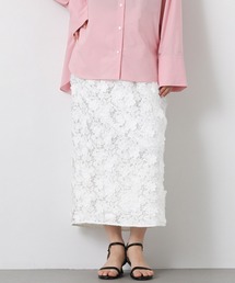 Gready Brilliant | 3Dレースタイトスカート(スカート)