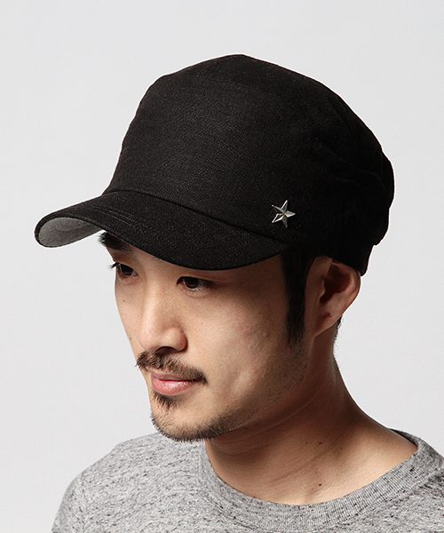 BEAMS（ビームス）の「BEAMS / ギャザーリブ キャップ（キャップ・メンズ・ブラック/ベージュ/ネイビー・ONE SIZE）」の2枚目の写真