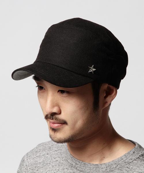 BEAMS（ビームス）の「BEAMS / ギャザーリブ キャップ（キャップ・メンズ・ブラック/ベージュ/ネイビー・ONE SIZE）」の4枚目の写真