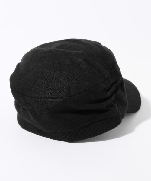 BEAMS（ビームス）の「BEAMS / ギャザーリブ キャップ（キャップ・メンズ・ブラック/ベージュ/ネイビー・ONE SIZE）」の7枚目の写真