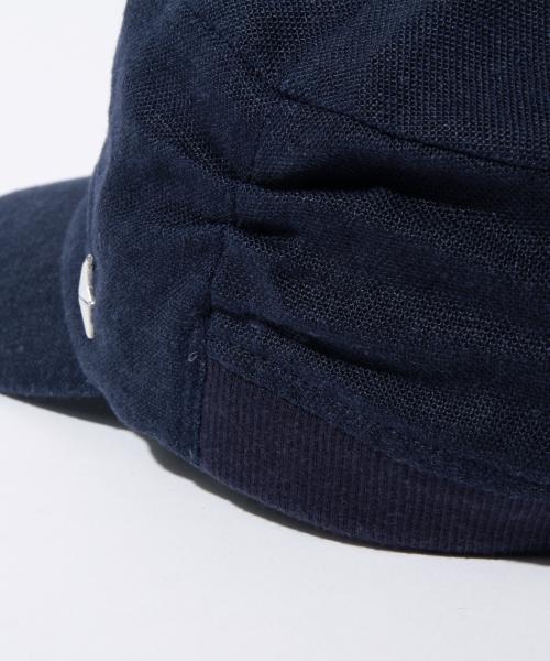 BEAMS（ビームス）の「BEAMS / ギャザーリブ キャップ（キャップ・メンズ・ブラック/ベージュ/ネイビー・ONE SIZE）」の9枚目の写真