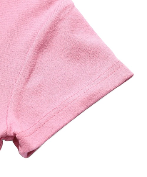 X-girl(エックスガール)の「SHEER STAR S/S BABY TEE(Tシャツ/カットソー・レディース・ブラック/ホワイト/ピンク・ONE SIZE)」の18枚目の写真