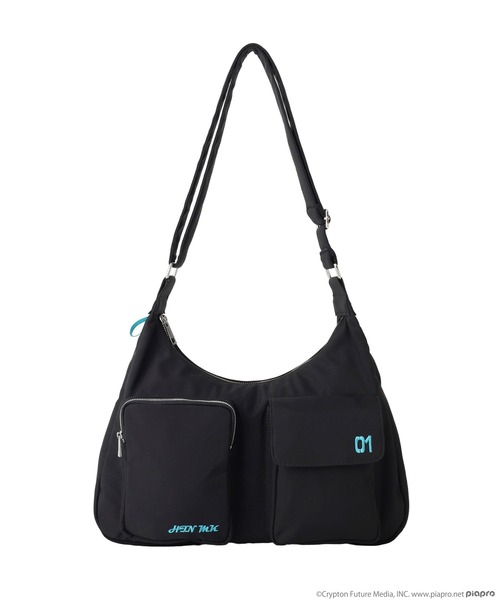 earth music&ecology（アースミュージックアンドエコロジー）の「初音ミク イメージ バッグ（ショルダーバッグ・レディース・グリーン・FREE）」の8枚目の写真