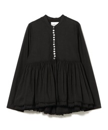 fennica（フェニカ）の「dahl'ia / ボタン ギャザー ボリューム ブラウス（シャツ/ブラウス）」