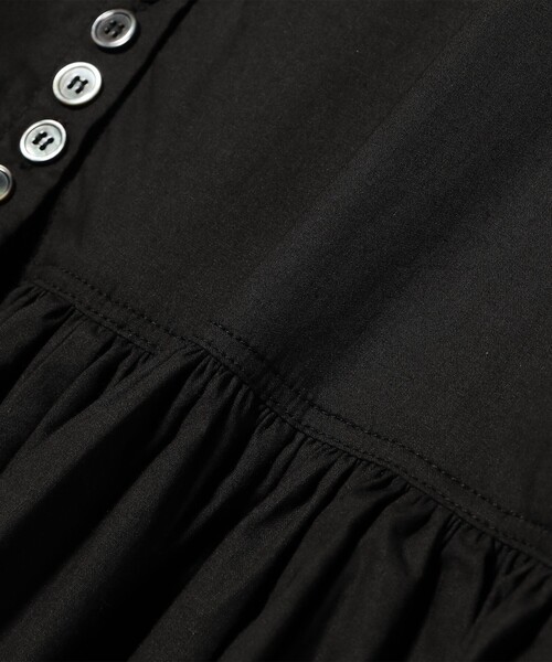 fennica（フェニカ）の「dahl'ia / ボタン ギャザー ボリューム ブラウス（シャツ/ブラウス・レディース・ホワイト/ブラック・ONE SIZE）」の10枚目の写真