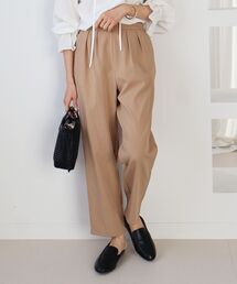 le.coeur blanc | ストレッチツータックテーパード(その他パンツ)