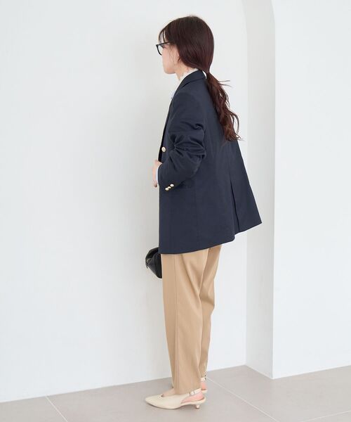 le.coeur blanc(ルクールブラン)の「ストレッチツータックテーパード(その他パンツ・レディース・ブラック/モカ/キャメル・36/38)」の9枚目の写真