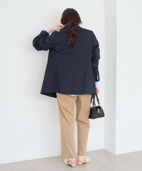 le.coeur blanc(ルクールブラン)の「ストレッチツータックテーパード(その他パンツ・レディース・ブラック/モカ/キャメル・36/38)」の10枚目の写真