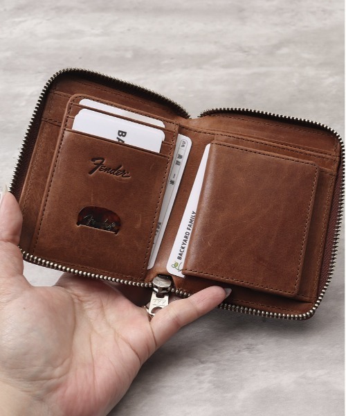 Fender 深札入れR型ファスナー Fender 深札入れR型ファスナー（財布）｜Fender（フェンダー）の