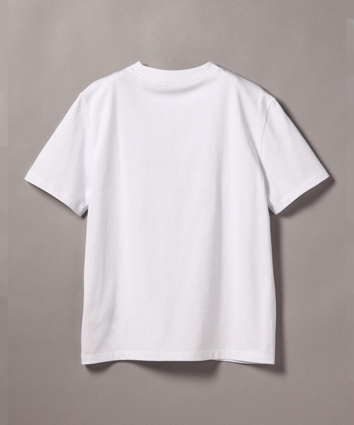 Calvin Klein（カルバン・クライン）の「Calvin Klein/カルバンクライン Tシャツ - モノグラムクルーネックショートスリーブTシャツ 半袖Tシャツ  2026年春夏（Tシャツ/カットソー・レディース・ホワイト/ブラック・S/M）」の14枚目の写真