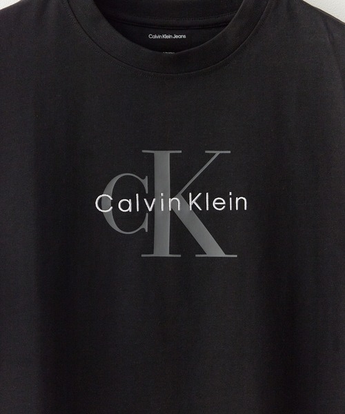 Calvin Klein（カルバン・クライン）の「Calvin Klein/カルバンクライン Tシャツ - モノグラムクルーネックショートスリーブTシャツ 半袖Tシャツ  2026年春夏（Tシャツ/カットソー・レディース・ホワイト/ブラック・S/M）」の19枚目の写真