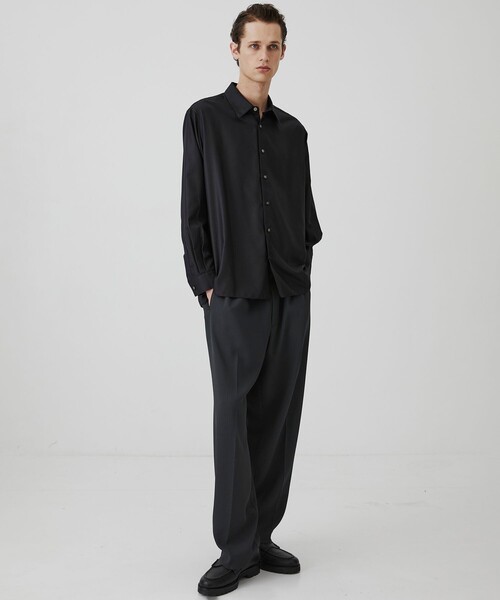 UNITED TOKYO（ユナイテッドトウキョウ）の「COLD DRY PLEATS シームレスイージーパンツ |SETUP可/接触冷感/通気性/イージーケア/軽量（その他パンツ・メンズ・ブラック/ネイビー/ダークグレー・2/1）」の6枚目の写真
