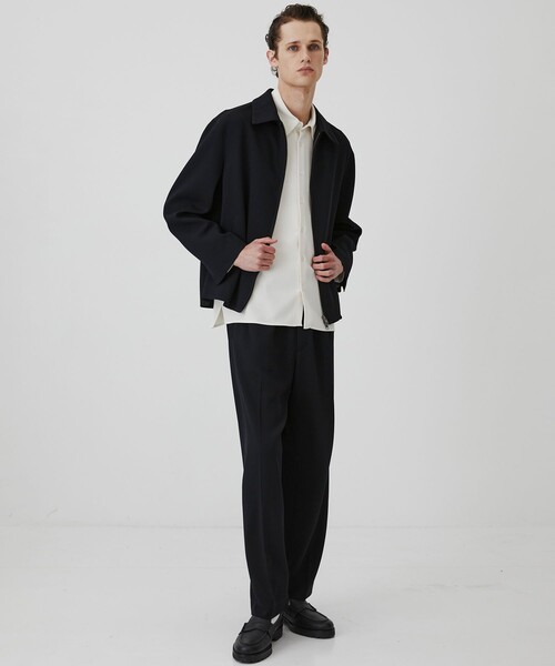UNITED TOKYO（ユナイテッドトウキョウ）の「COLD DRY PLEATS シームレスイージーパンツ |SETUP可/接触冷感/通気性/イージーケア/軽量（その他パンツ・メンズ・ブラック/ネイビー/ダークグレー・2/1）」の10枚目の写真