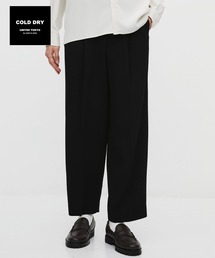 UNITED TOKYO | COLD DRY PLEATS シームレスイージーパンツ |SETUP可/接触冷感/通気性/イージーケア/軽量(その他パンツ)