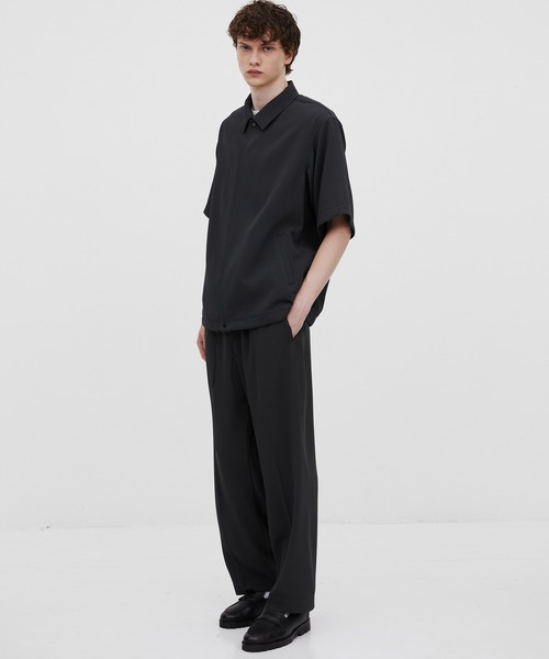 UNITED TOKYO(ユナイテッドトウキョウ)の「【超冷感】COLD DRY PLEATS シームレスイージーパンツ |SETUP可/接触冷感/通気性/イージーケア/軽量(その他パンツ・メンズ・ブラック/ネイビー/ダークグレー・2/1)」の7枚目の写真