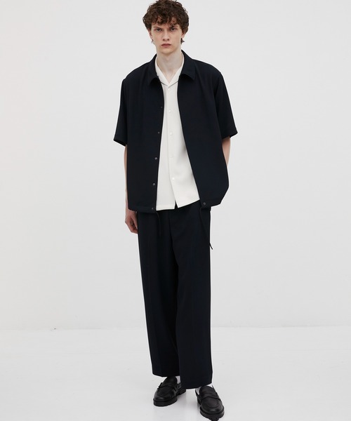 UNITED TOKYO(ユナイテッドトウキョウ)の「【超冷感】COLD DRY PLEATS シームレスイージーパンツ |SETUP可/接触冷感/通気性/イージーケア/軽量(その他パンツ・メンズ・ブラック/ネイビー/ダークグレー・2/1)」の10枚目の写真