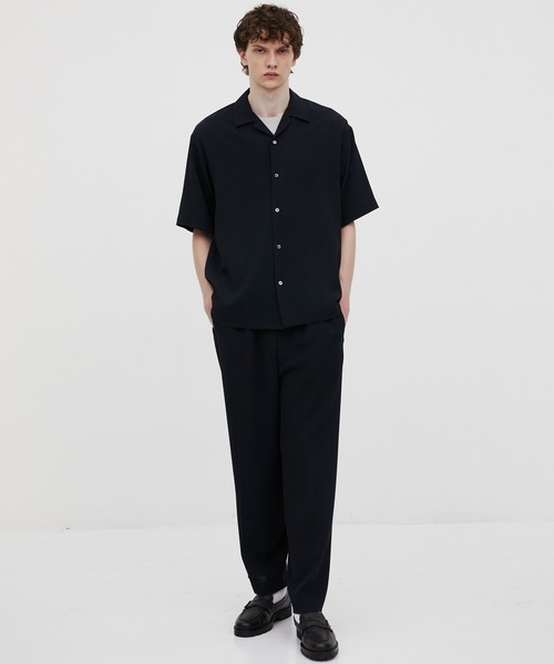 UNITED TOKYO(ユナイテッドトウキョウ)の「【超冷感】COLD DRY PLEATS シームレスイージーパンツ |SETUP可/接触冷感/通気性/イージーケア/軽量(その他パンツ・メンズ・ブラック/ネイビー/ダークグレー・2/1)」の14枚目の写真