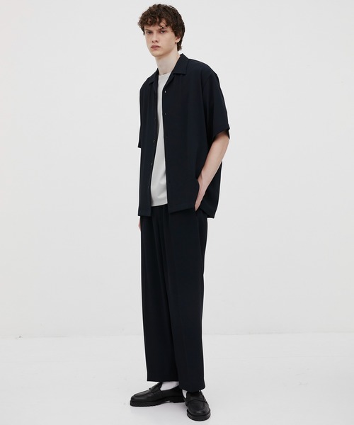 UNITED TOKYO(ユナイテッドトウキョウ)の「【超冷感】COLD DRY PLEATS シームレスイージーパンツ |SETUP可/接触冷感/通気性/イージーケア/軽量(その他パンツ・メンズ・ブラック/ネイビー/ダークグレー・2/1)」の15枚目の写真