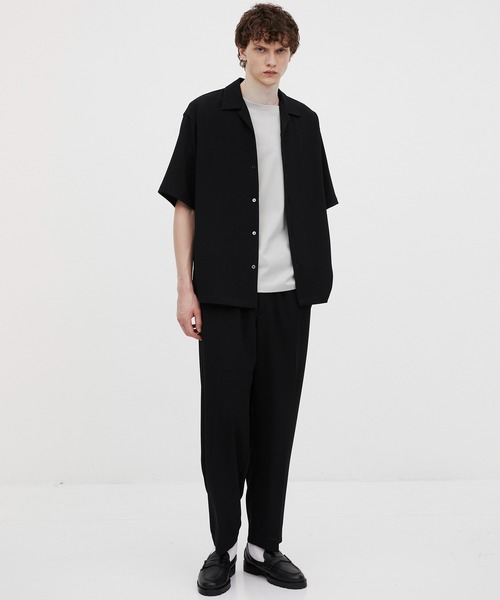 UNITED TOKYO(ユナイテッドトウキョウ)の「【超冷感】COLD DRY PLEATS シームレスイージーパンツ |SETUP可/接触冷感/通気性/イージーケア/軽量(その他パンツ・メンズ・ブラック/ネイビー/ダークグレー・2/1)」の6枚目の写真