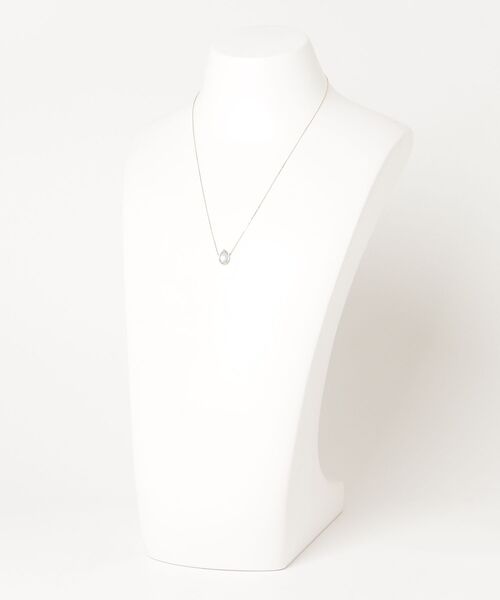 VENDOME AOYAMA（ヴァンドーム青山）の「K18YG ブルートパーズ シェル ネックレス（ネックレス・レディース・イエローゴールド・43cm）」の4枚目の写真