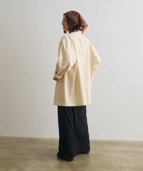 Crisp（クリスプ）の「フラワーレースセミフレアスカート（スカート・レディース・アイボリー/ブラック・FREE）」の7枚目の写真