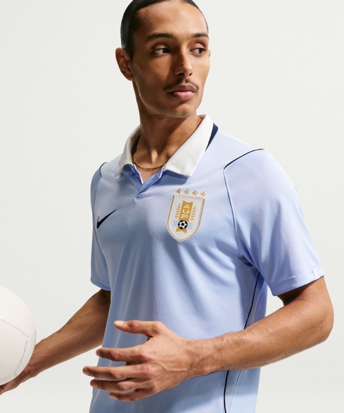 NIKE(ナイキ)の「NIKE Dri-FIT Soccer Uruguay Replica Jersey / ナイキ Dri-FIT サッカー ウルグアイ レプリカ ユニフォーム【SP】(ジャージ・メンズ・ブルー・M/L/XL/XXL)」の3枚目の写真