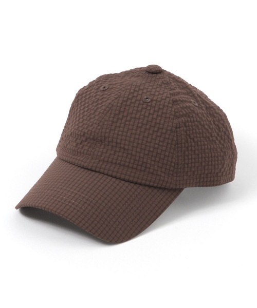 GLOBAL WORK(グローバルワーク)の「シアーサッカーCAP/643282(キャップ・レディース・ブラック/ダークブラウン/ベージュ・FREE)」の3枚目の写真