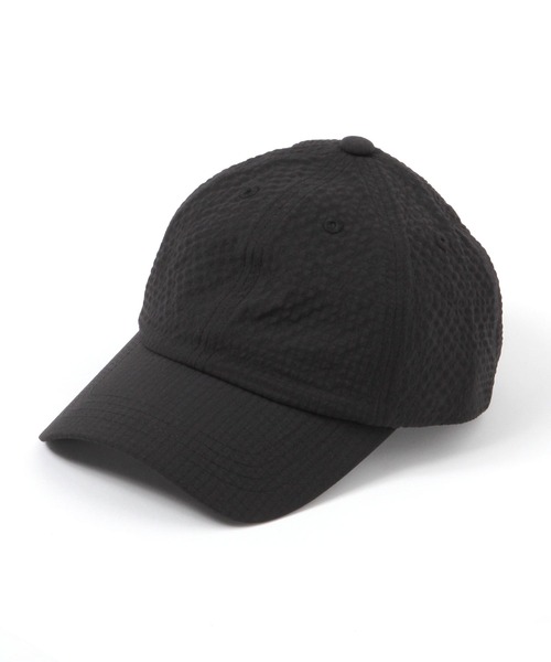 GLOBAL WORK(グローバルワーク)の「シアーサッカーCAP/643282(キャップ・レディース・ブラック/ダークブラウン/ベージュ・FREE)」の2枚目の写真