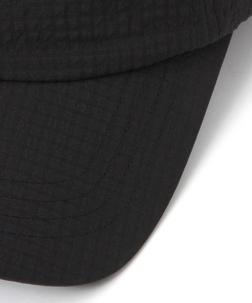GLOBAL WORK(グローバルワーク)の「シアーサッカーCAP/643282(キャップ・レディース・ブラック/ダークブラウン/ベージュ・FREE)」の8枚目の写真