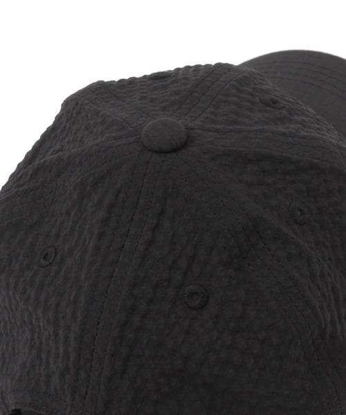 GLOBAL WORK(グローバルワーク)の「シアーサッカーCAP/643282(キャップ・レディース・ブラック/ダークブラウン/ベージュ・FREE)」の9枚目の写真