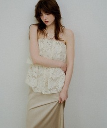 LE'RURE（リルアー）の「Tiered frill lace onepiece（ワンピース）」