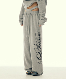 GILAARCHIVE（ギラアーカイブ）の「CUT-OUT DOUBLE WAIST SWEAT PANTS_GREY（スウェットパンツ）」