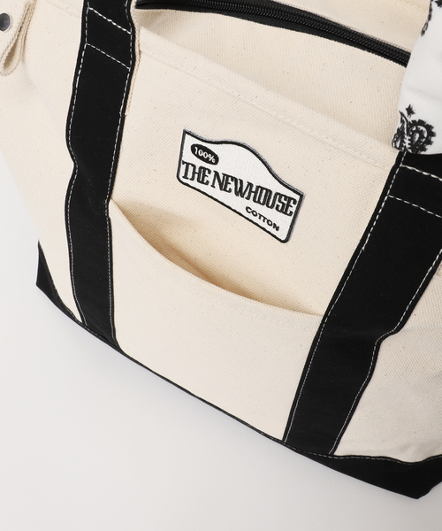 journal standard L'essage(ジャーナルスタンダードレサージュ)の「別注【THE NEWHOUSE/ザ ニューハウス】LEON TOTE トートバッグ(トートバッグ・レディース・ブラック・FREE)」の16枚目の写真