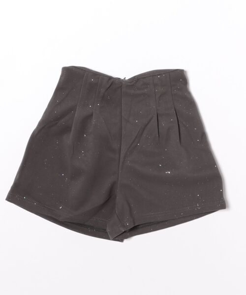 INASTUDIOS(イーナストゥディオス)の「Glitter V-waist / グリッターVウエスト ショートパンツ(その他パンツ・レディース・ブラック/グレー・SMALL/MEDIUM/LARGE/X-SMALL/X-LARGE)」の6枚目の写真