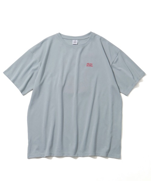 sanrio(サンリオ)の「【Sanrio/サンリオ】日焼けシリーズ サガラ刺繍 クルーネック半袖Tシャツ(Tシャツ/カットソー・レディース・サックスブルー/杢グレー/スミクロ/オフホワイト・M/L)」の22枚目の写真