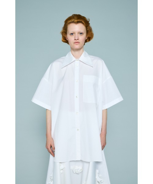 HALF-SLEEVES BOX SHIRT（シャツ/ブラウス）｜ENFOLD（エンフォルド