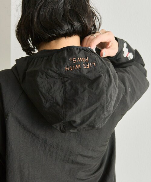 ear PAPILLONNER(イアパピヨネ)の「【KEN NAKAYAMA×ear】コラボ ウインドブレーカー(その他アウター・レディース・ブラック/ベージュ・FREE)」の22枚目の写真