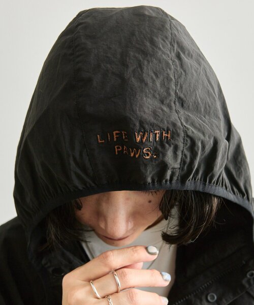 ear PAPILLONNER(イアパピヨネ)の「【KEN NAKAYAMA×ear】コラボ ウインドブレーカー(その他アウター・レディース・ブラック/ベージュ・FREE)」の20枚目の写真