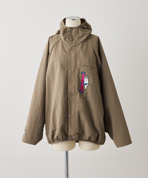 ear PAPILLONNER(イアパピヨネ)の「【KEN NAKAYAMA×ear】コラボ ウインドブレーカー(その他アウター・レディース・ブラック/ベージュ・FREE)」の19枚目の写真
