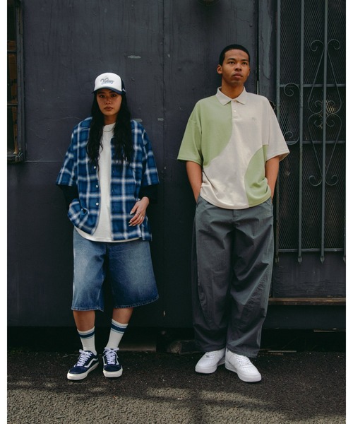 KEBOZ（ケボズ）の「OMBRE CHECK S/S SHIRT（シャツ/ブラウス・メンズ・ブルー/ブラック・S/M/L/XL）」の11枚目の写真
