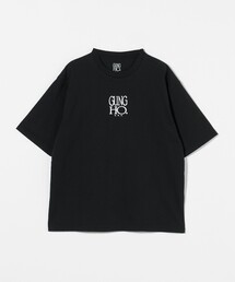 <GUNG-HO> クルーネック プリントTシャツ