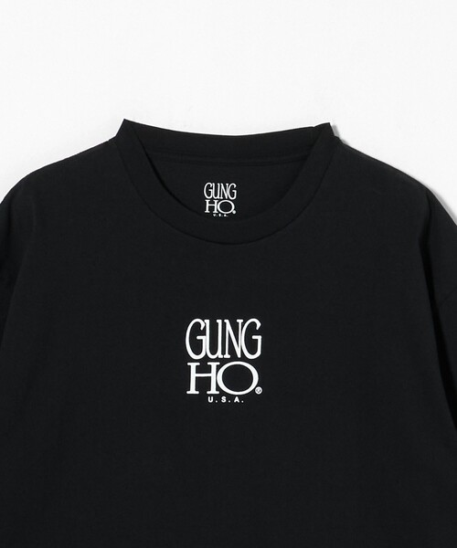 A DAY IN THE LIFE UNITED ARROWS(アデイインザライフユナイテッドアローズ)の「<GUNG-HO> クルーネック プリントTシャツ(Tシャツ/カットソー・メンズ・ブラック/ホワイト・L/M)」の4枚目の写真