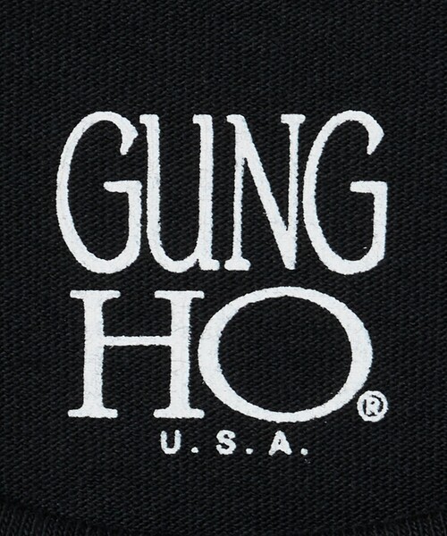 A DAY IN THE LIFE UNITED ARROWS(アデイインザライフユナイテッドアローズ)の「<GUNG-HO> クルーネック プリントTシャツ(Tシャツ/カットソー・メンズ・ブラック/ホワイト・L/M)」の12枚目の写真