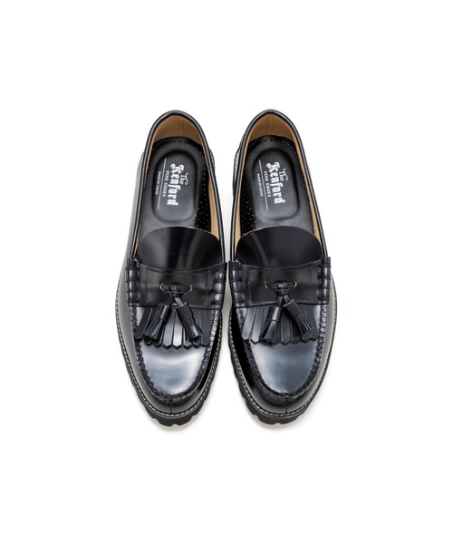 The Kenford Fineshoes(ケンフォードファインシューズ)の「TANK SOLE LOAFERS BLACK QUILT TASSEL(ローファー・メンズ・ブラック・25/25.5/26/26.5/27/28)」の8枚目の写真