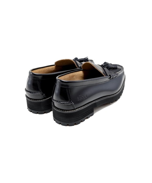 The Kenford Fineshoes(ケンフォードファインシューズ)の「TANK SOLE LOAFERS BLACK QUILT TASSEL(ローファー・メンズ・ブラック・25/25.5/26/26.5/27/28)」の10枚目の写真