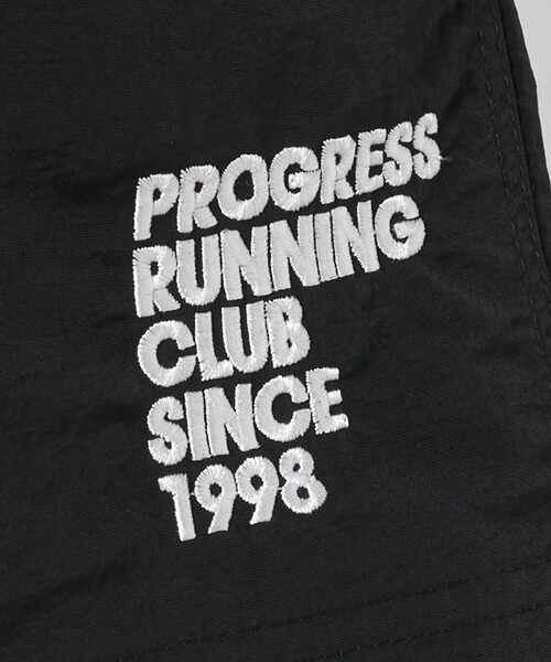 LOEFF(ロエフ)の「【別注】<PROGRESS RUNNING CLUB>1998 ハーフパンツ UNISEX(その他パンツ・レディース・ブラック・1/2)」の8枚目の写真