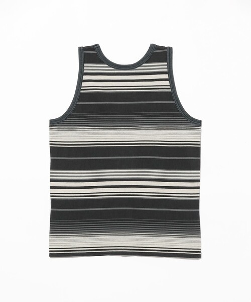 REMI RELIEF(レミレリーフ)の「【別注】REMI RELIEF / Tank Top Siripe(タンクトップ・メンズ・ブラック系その他4/インディゴブルー・SMALL/LARGE/X-LARGE/MEDIUM)」の6枚目の写真