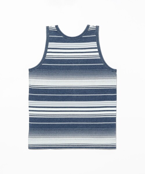 REMI RELIEF(レミレリーフ)の「【別注】REMI RELIEF / Tank Top Siripe(タンクトップ・メンズ・ブラック系その他4/インディゴブルー・SMALL/LARGE/X-LARGE/MEDIUM)」の10枚目の写真