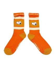 PEANUTS（ピーナッツ）の「【 PEANUTS 】 スヌーピー カラフルラインソックス 26S4（ソックス/靴下）」